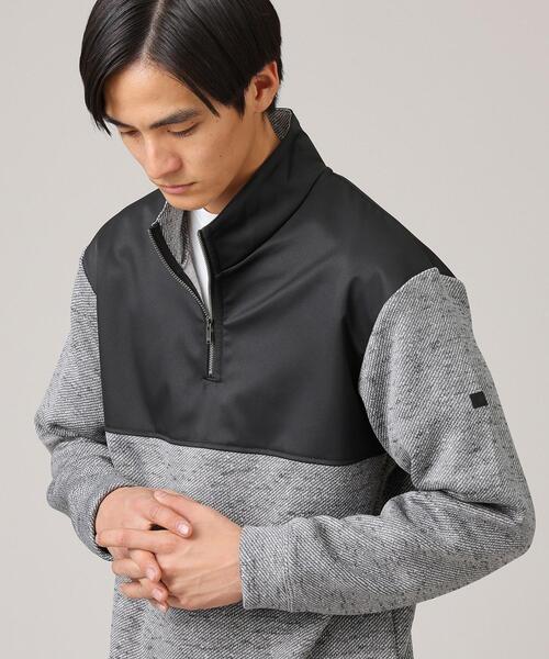 TAKEO KIKUCHI(タケオキクチ)の「◆セーターフリース ハーフジップ プルオーバー(スウェット・メンズ・ブラック/ダークブラウン/グレー/ブルー系その他・03/04/02/01)」の13枚目の写真