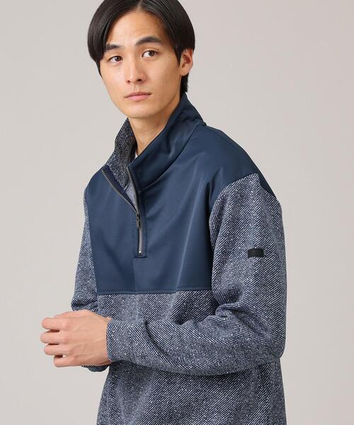 TAKEO KIKUCHI(タケオキクチ)の「◆セーターフリース ハーフジップ プルオーバー(スウェット・メンズ・ブラック/ダークブラウン/グレー/ブルー系その他・03/04/02/01)」の22枚目の写真