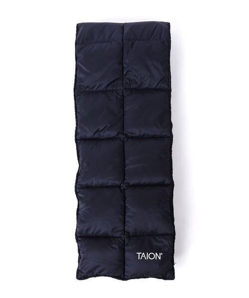 TAION(タイオン)の「【TAION/タイオン】BASIC DOWN SCARF 17 ダウンマフラー(マフラー・メンズ・ブルー/カーキ/オリーブ/チャコールグレー/ボルドー/ブラック/ネイビー/ダークグリーン・FREE)」の9枚目の写真
