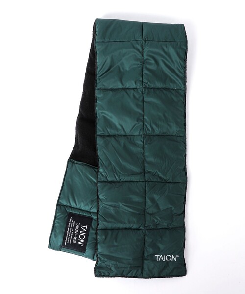 TAION(タイオン)の「【TAION/タイオン】BASIC DOWN SCARF 17 ダウンマフラー(マフラー・メンズ・ブルー/カーキ/オリーブ/チャコールグレー/ボルドー/ブラック/ネイビー/ダークグリーン・FREE)」の22枚目の写真