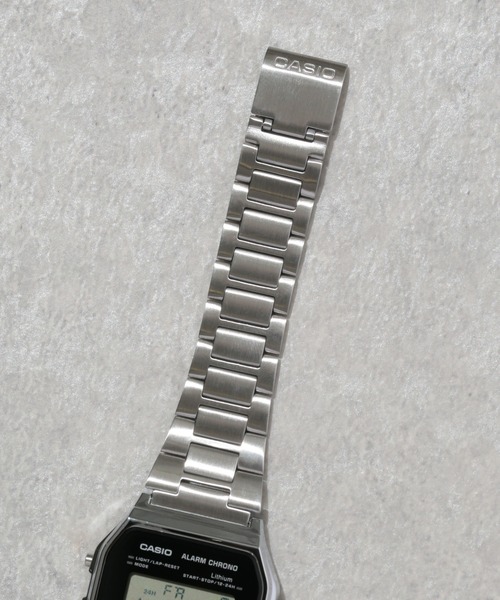 CASIO（カシオ）の「CASIO/A158WEA-1JF（デジタル腕時計・メンズ・シルバー・FREE）」の9枚目の写真