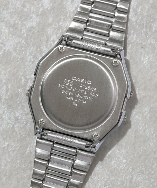CASIO（カシオ）の「CASIO/A158WEA-1JF（デジタル腕時計・メンズ・シルバー・FREE）」の10枚目の写真