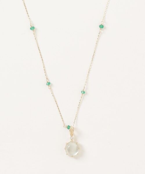 agete K10 クォーツ/シェルネックレスセット 楽天市場】【2024 Spring Limited Edition】K10クォーツ/シェル