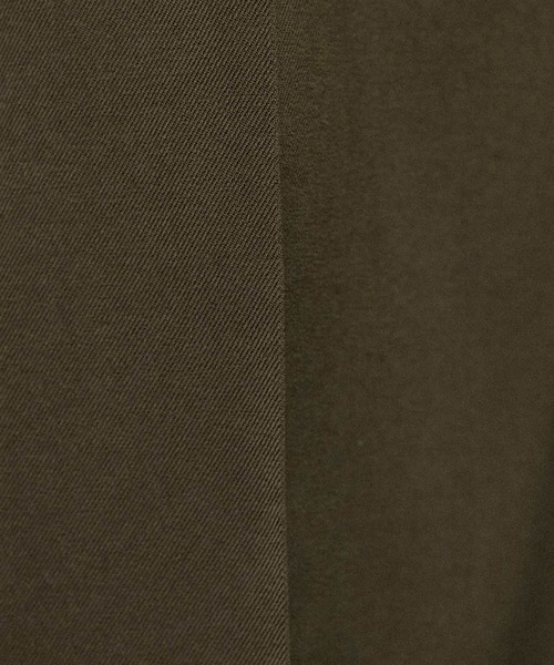 Bleme（ブレム）の「ミリタリー ドレープ ツータック ワイドストレートスラックス アジャスター付き（スラックス・メンズ・ブラック/ブラウン/ダークグレー・M/S/XL/L）」の12枚目の写真