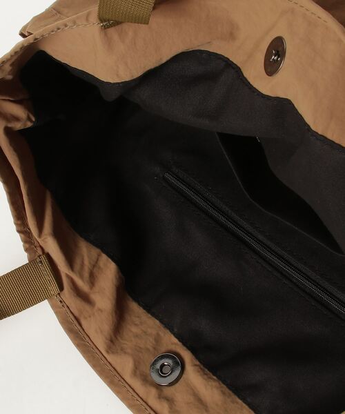 rinto(リント)の「【recomend selection/セレクト】デザインポケットシャーリングトートバッグ(トートバッグ・レディース・オフホワイト/カーキ/ブラック・FREE)」の9枚目の写真