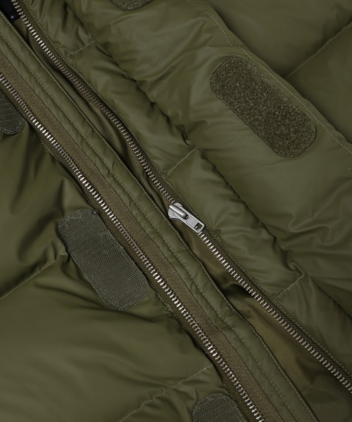 ENTIRE STUDIOS ダウンジャケット カーキダックダウンダックフェザー Entire Studios ダウンジャケット カーキダックダウンダックフェザー