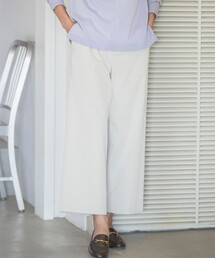 J.PRESS Ladies（J.プレス レディス）の「【洗える・吸水速乾・接触冷感】リネンツイル パンツ（その他パンツ）」