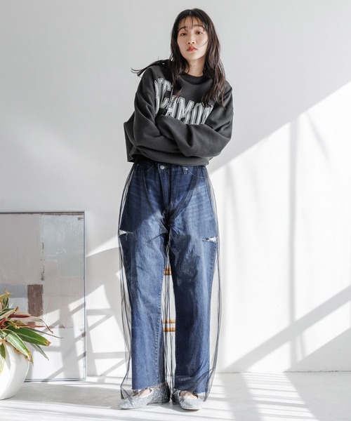 LOWRYS FARM(ローリーズファーム)の「アソートレイヤードパンツ 104210(その他パンツ・レディース・ブラック/ブラック系その他/ベージュ/アイボリー・FREE)」の8枚目の写真