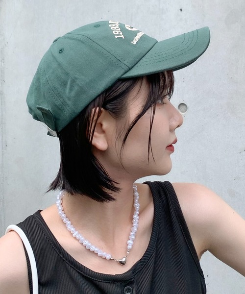 SHEPP（シープ）の「ロゴ刺繍 ベースボールキャップ（キャップ