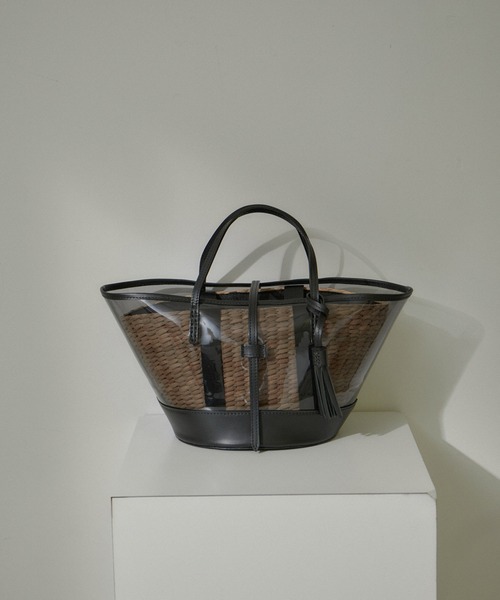 SALON adam et ropé 【雑誌掲載】BAGMATIカゴPVCバッグ 雑誌掲載】【BAGMATI（バグマティ）】BANGKUAN/PVC | サロン
