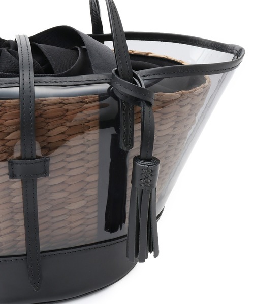 The Bagmati（ザバグマティ）の「【雑誌掲載】【BAGMATI（バグマティ）】BANGKUAN/PVC（かごバッグ・レディース・ホワイト系その他5・FREE）」の12枚目の写真