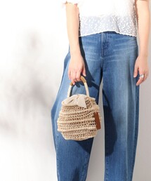 The Bagmati | 【BAGMATI/ バグマティ】ミニマルシェかごバッグ(かごバッグ)