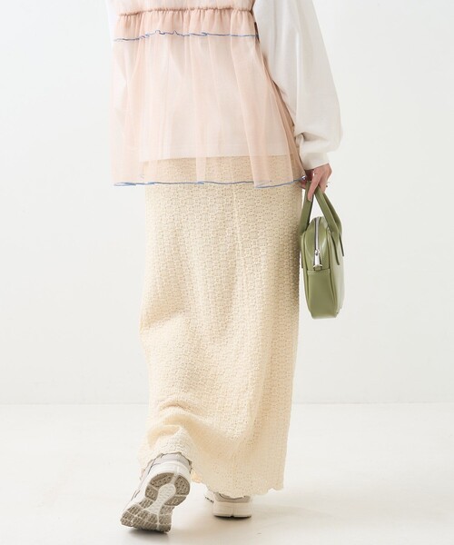 セール】フラワーストレッチ マーメイドスカート（スカート）｜FREAK 