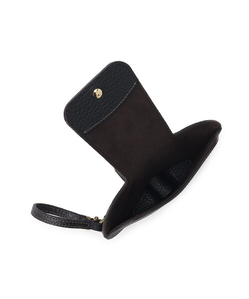 TOFF&LOADSTONE（トフアンドロードストーン）の「アイウェアケース with ストラップ シュリンク（その他・メンズ・ネイビー/ライトグレー系9/ブラック/ダークウッド・00）」の13枚目の写真