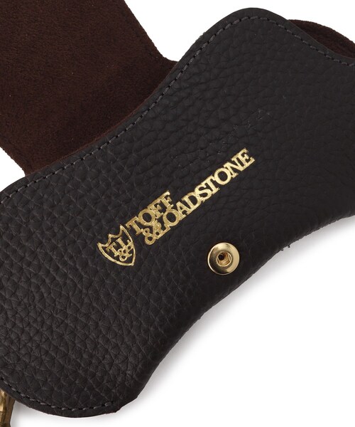 TOFF&LOADSTONE（トフアンドロードストーン）の「アイウェアケース with ストラップ シュリンク（その他・メンズ・ネイビー/ライトグレー系9/ブラック/ダークウッド・00）」の17枚目の写真