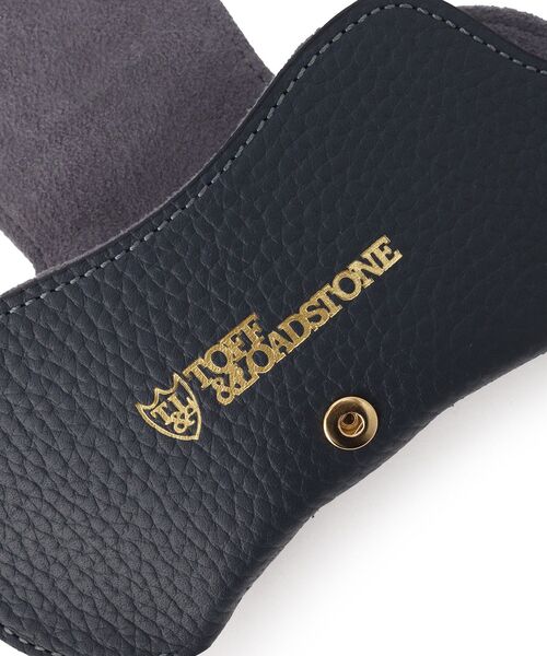 TOFF&LOADSTONE（トフアンドロードストーン）の「アイウェアケース with ストラップ シュリンク（その他・メンズ・ネイビー/ライトグレー系9/ブラック/ダークウッド・00）」の20枚目の写真