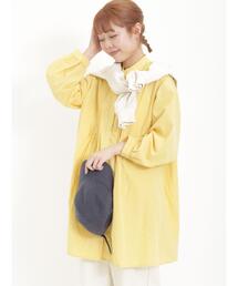 Samansa Mos2 | ランダムピンタックチュニック(チュニック)