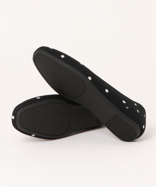 AMERICAN HOLIC（アメリカンホリック）の「ニットバレエシューズ（パンプス・レディース・グリーン/ブラック/マルチ/ドット・M/L/S）」の22枚目の写真