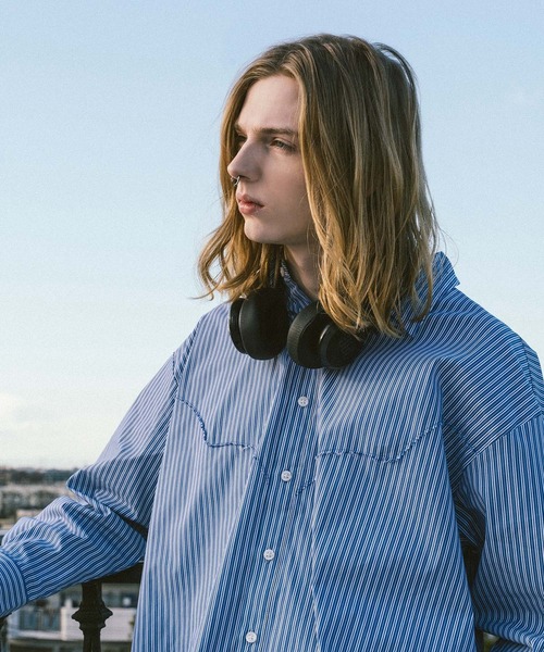 Forte（フォルテ ウエストサイドモダンロングスリーブメッシュニットポロシャツ FORTE（フォルテ） | West Side Modern L/S Mesh Knit Polo
