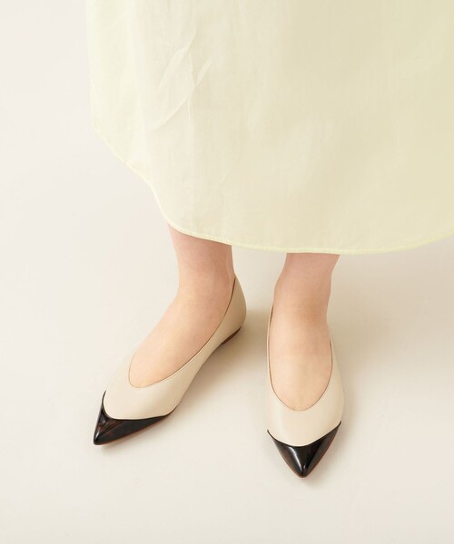odette e odile スライトトゥキャップフラット10↑ スライトトゥキャップ フラット10↑