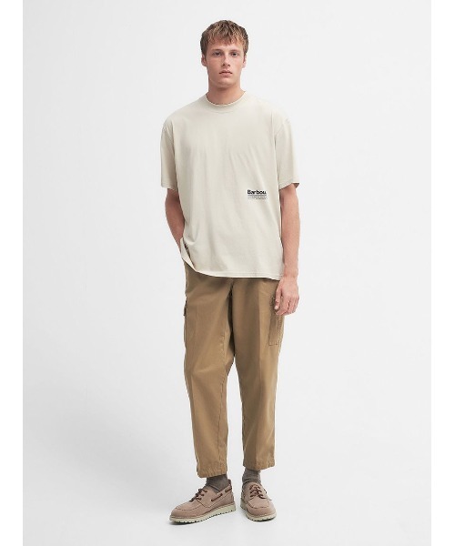 Barbour(バブアー)の「"Heritage + / ヘリテージ プラス" Portland アーカイブ プリント Tシャツ(Tシャツ/カットソー・メンズ・ネイビー/ベージュ/オリーブ・X-SMALL/SMALL/MEDIUM)」の4枚目の写真