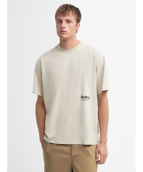 Barbour(バブアー)の「"Heritage + / ヘリテージ プラス" Portland アーカイブ プリント Tシャツ(Tシャツ/カットソー・メンズ・ネイビー/ベージュ/オリーブ・X-SMALL/SMALL/MEDIUM)」の5枚目の写真