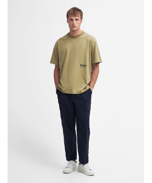 Barbour(バブアー)の「"Heritage + / ヘリテージ プラス" Portland アーカイブ プリント Tシャツ(Tシャツ/カットソー・メンズ・ネイビー/ベージュ/オリーブ・X-SMALL/SMALL/MEDIUM)」の11枚目の写真