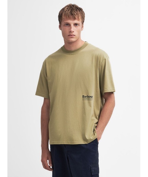 Barbour(バブアー)の「"Heritage + / ヘリテージ プラス" Portland アーカイブ プリント Tシャツ(Tシャツ/カットソー・メンズ・ネイビー/ベージュ/オリーブ・X-SMALL/SMALL/MEDIUM)」の12枚目の写真
