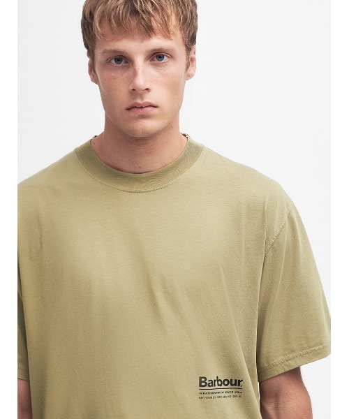 Barbour(バブアー)の「"Heritage + / ヘリテージ プラス" Portland アーカイブ プリント Tシャツ(Tシャツ/カットソー・メンズ・ネイビー/ベージュ/オリーブ・X-SMALL/SMALL/MEDIUM)」の14枚目の写真
