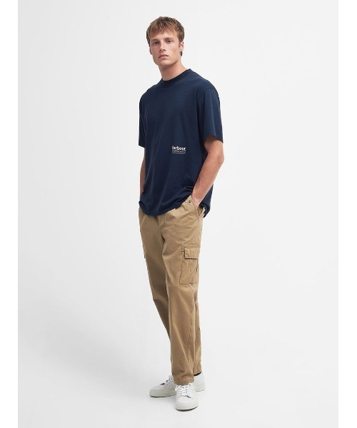 Barbour(バブアー)の「"Heritage + / ヘリテージ プラス" Portland アーカイブ プリント Tシャツ(Tシャツ/カットソー・メンズ・ネイビー/ベージュ/オリーブ・X-SMALL/SMALL/MEDIUM)」の18枚目の写真