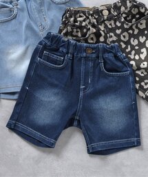 デニムニットハーフパンツ