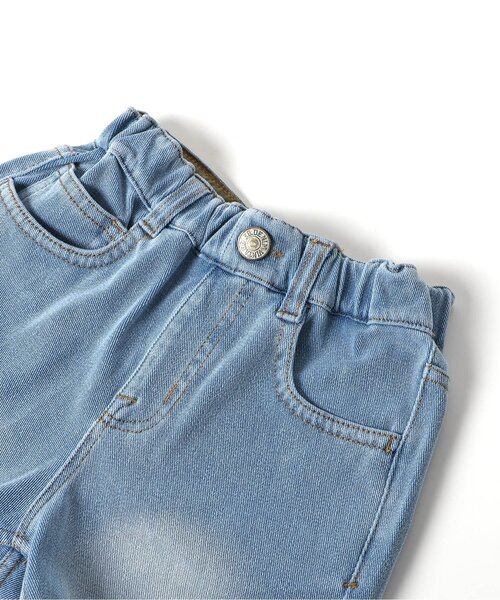 F.O.KIDS（エフオーキッズ）の「デニムニットハーフパンツ（デニムパンツ・キッズ・ブラック/ブルー/ネイビー・80/90/95/100/110/120/130/140/150）」の17枚目の写真