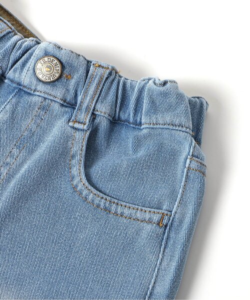 F.O.KIDS（エフオーキッズ）の「デニムニットハーフパンツ（デニムパンツ・キッズ・ブラック/ブルー/ネイビー・80/90/95/100/110/120/130/140/150）」の18枚目の写真