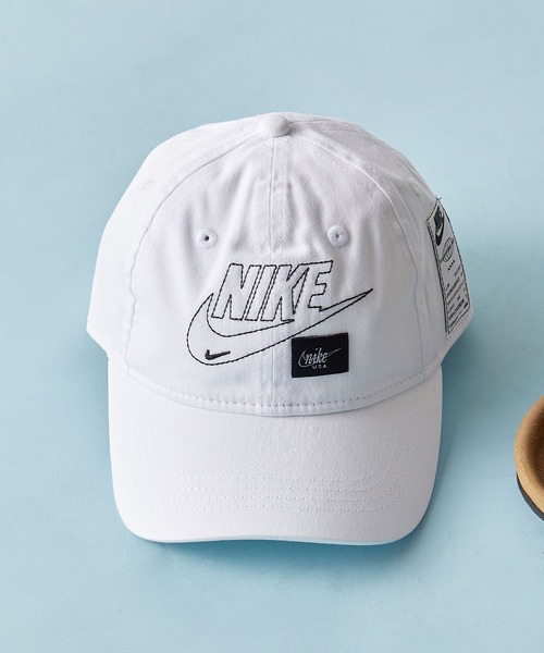 NIKE（ナイキ）の「NIKE NAN LABEL MASHUP CLUB CAP（キャップ・キッズ・ホワイト/ブルー・FREE）」の4枚目の写真