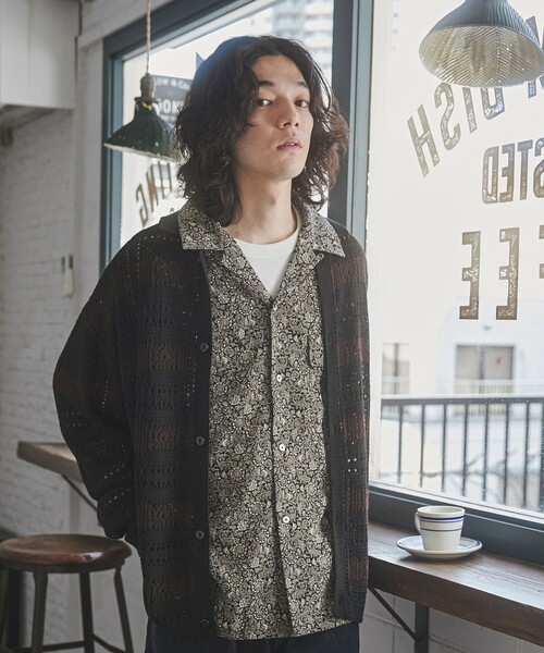 セール】TOWNCRAFT（タウンクラフト）別注ボーダーニットカーディガン