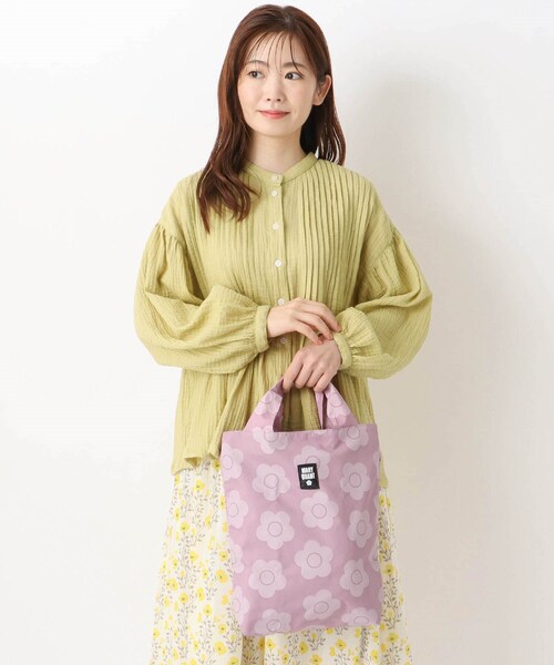 MARY QUANT モコモコ素材バッグ PUBLUX（パブリュクス）の「MARY QUANT/マリークヮント デイジー