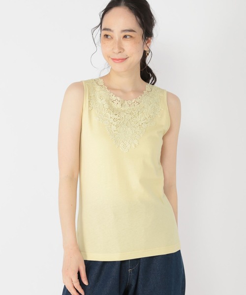 セール】2WAYレースタンクトップ[プチ・プラスサイズあり]（タンク