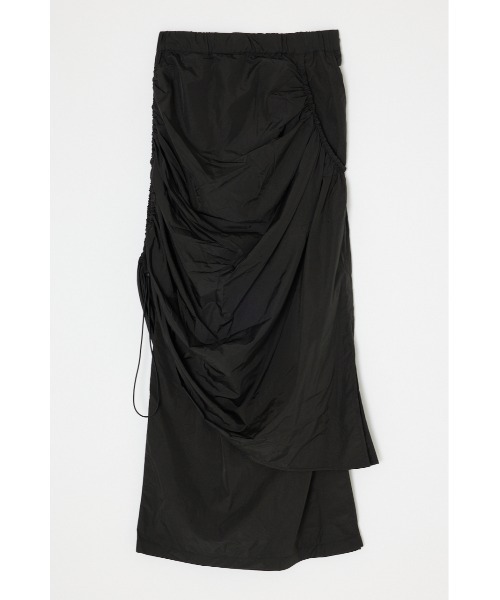 MOUSSY（マウジー）の「DRAWSTRING GATHER スカート（スカート・レディース・ホワイト/ブラック/オレンジ・1/2）」の10枚目の写真