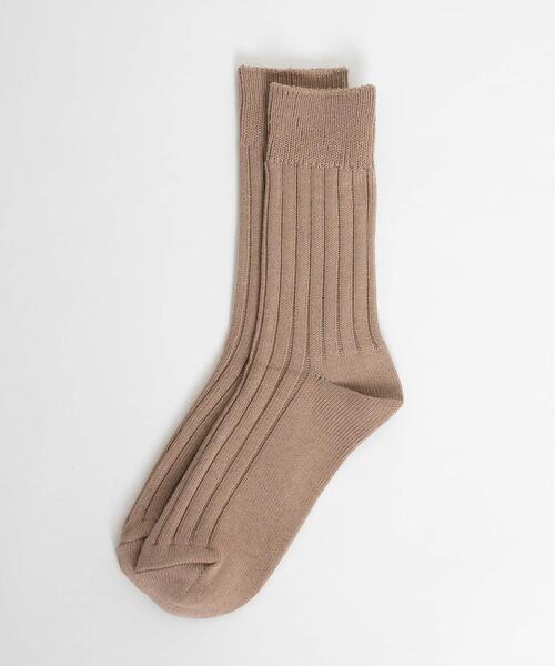 WEGO（ウィゴー）の「WEGO/ローゲージソックス（ソックス/靴下・レディース・ライトグレー/オフホワイト/ホワイト/サックスブルー/ピンク/ベージュ/ブラック・23-25cm）」の8枚目の写真