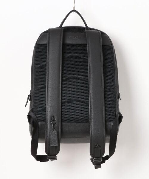 COACH シグネチャー　黒　リュック　ロゴ　バックパック　F31499 COACH（コーチ）の「チャーター バックパック・シグネチャー