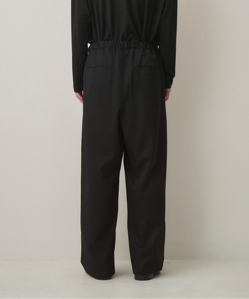 2TUCK WIDE EASY PANTS（スラックス）｜JUHA（ユハ）の