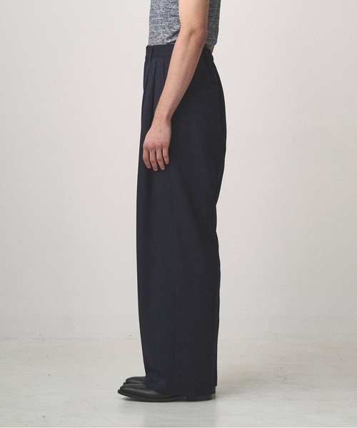 2TUCK WIDE EASY PANTS（スラックス）｜JUHA（ユハ）の
