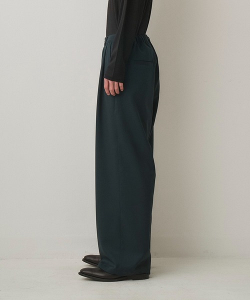 2TUCK WIDE EASY PANTS（スラックス）｜JUHA（ユハ）の