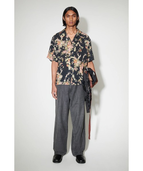 Our Legacy（アワーレガシー）の「OUR LEGACY ELDER SHIRT SHORTSLEEVE（シャツ/ブラウス・メンズ・ブラック・44/46）」の2枚目の写真