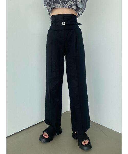 EMODA（エモダ）の「ニットワイドバンドサンダル（サンダル・レディース・ブラウン/アイボリー/ブラック・SMALL/MEDIUM/LARGE）」の8枚目の写真