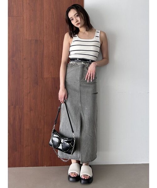 EMODA（エモダ）の「ニットワイドバンドサンダル（サンダル・レディース・ブラウン/アイボリー/ブラック・SMALL/MEDIUM/LARGE）」の18枚目の写真