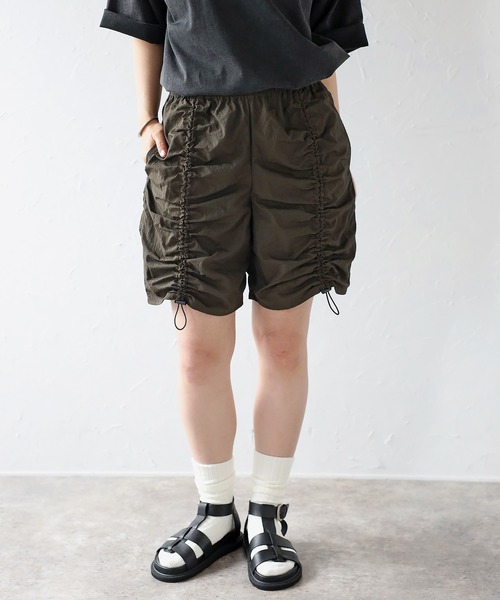 撥水ドロストナイロンショートパンツ（その他パンツ）｜COMMRE