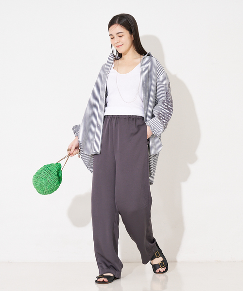 MOHI（モヒ）の「【MOHI】バックストラップ ベルテッド　バックルサンダル（サンダル・レディース・ブラック/オフホワイト・36/37/38）」の4枚目の写真