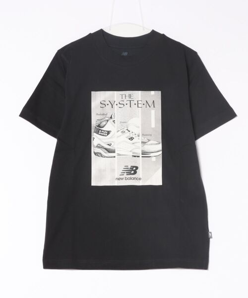 NEW BALANCE(ニューバランス)の「《New Balance》MT41595(Tシャツ/カットソー・メンズ・ライトグレー/ブラック・XL/S/M/L/2XL)」の2枚目の写真