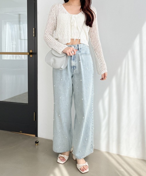 Heather(ヘザー)の「Wリボンサンダル 113311(サンダル・レディース・アイボリー/ブラック/シルバー・M/L)」の16枚目の写真